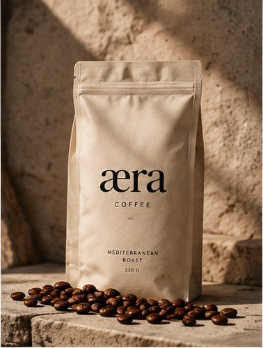 Specialty coffee bag and roasted coffee beans